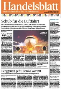 Handelsblatt vom 15 August 2014