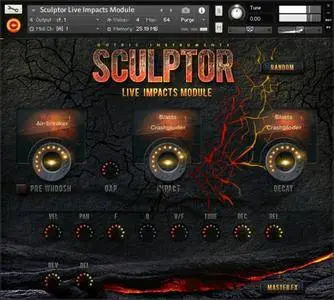 Gothic Instruments SCULPTOR Live Impacts Module KONTAKT AiFF