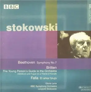 Britten - Young Person's Guide to the Orchestra / Beethoven - Symphony 7 / Falla - El amor brujo (BBC SO - L.Stokowski)