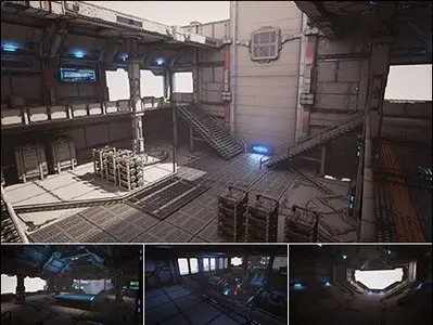 Top Down Sci Fi Pack Unreal Engine 4