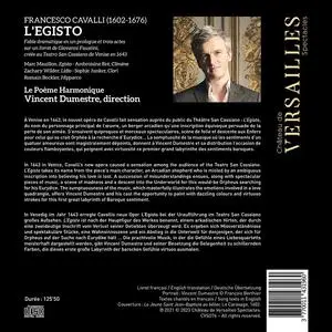 Vincent Dumestre, Le Poème Harmonique - Francesco Cavalli: L'Egisto (2023)