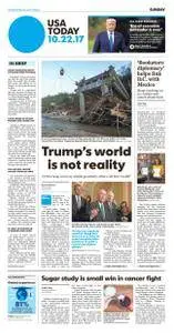 USA Today  October 22 2017