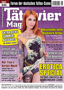 Tätowier Magazin August 08/2013