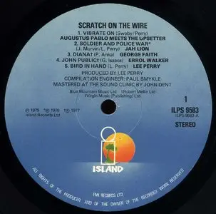 Lee Perry - Scratch On The Wire (Island 1979) 24-bit/96kHz Vinyl Rip