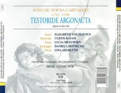 René Clemencic, Clemencic Consort - João de Sousa Carvalho: Testoride Argonauta (2002)