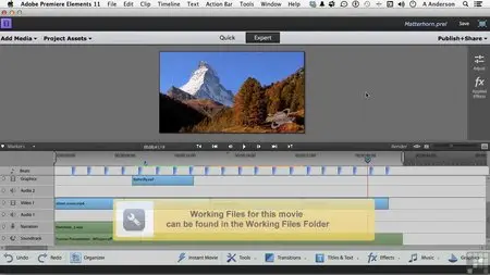 Learning Adobe Premiere Elements 11 Video Training