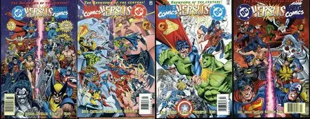 DC vs. Marvel Issues 1-4 Complete