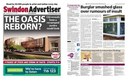 Swindon Advertiser – March 16, 2021