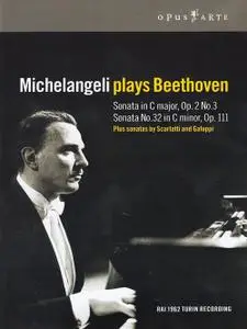 Arturo Benedetti Michelangeli plays Beethoven, Galuppi and D. Scarlatti (2005/1962)