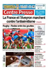 Centre Presse Aveyron - 13 Novembre 2023