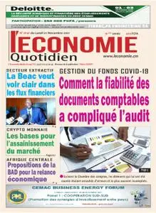 L'Economie International – 22 novembre 2021