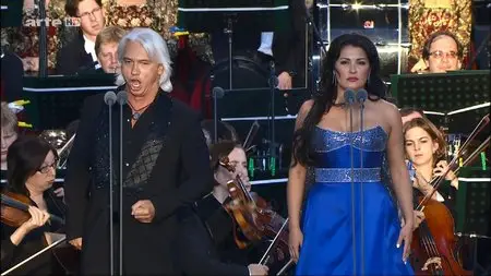 A.Netrebko and D.Khvorostovsky - Live from Red Square 2013 [HDTV 1080i]