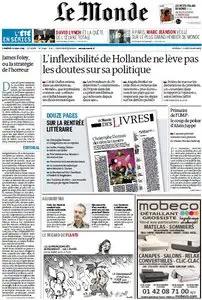 Le Monde du Vendredi, 22. Août 2014