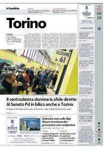 la Repubblica Torino - 5 Marzo 2018