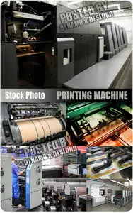 Printing machine - UHQ Stock Photo