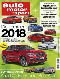 Auto Motor und Sport – 23. November 2017
