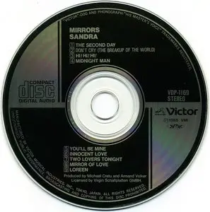 Sandra - Mirrors (1986) {Japan 1st Press}