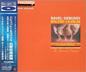 Boston SO, Charles Munch - Claude Debussy & Maurice Ravel: Orchestral Works (1962/2006) Japanese Blu-Spec CD, 2009