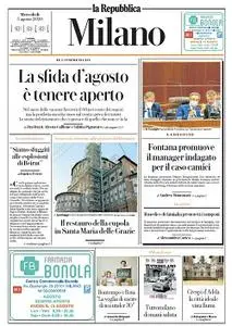 la Repubblica Milano - 5 Agosto 2020