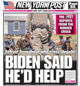 New York Post - March 19, 2021