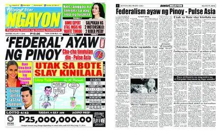 Pilipino Star Ngayon – Hulyo 17, 2018