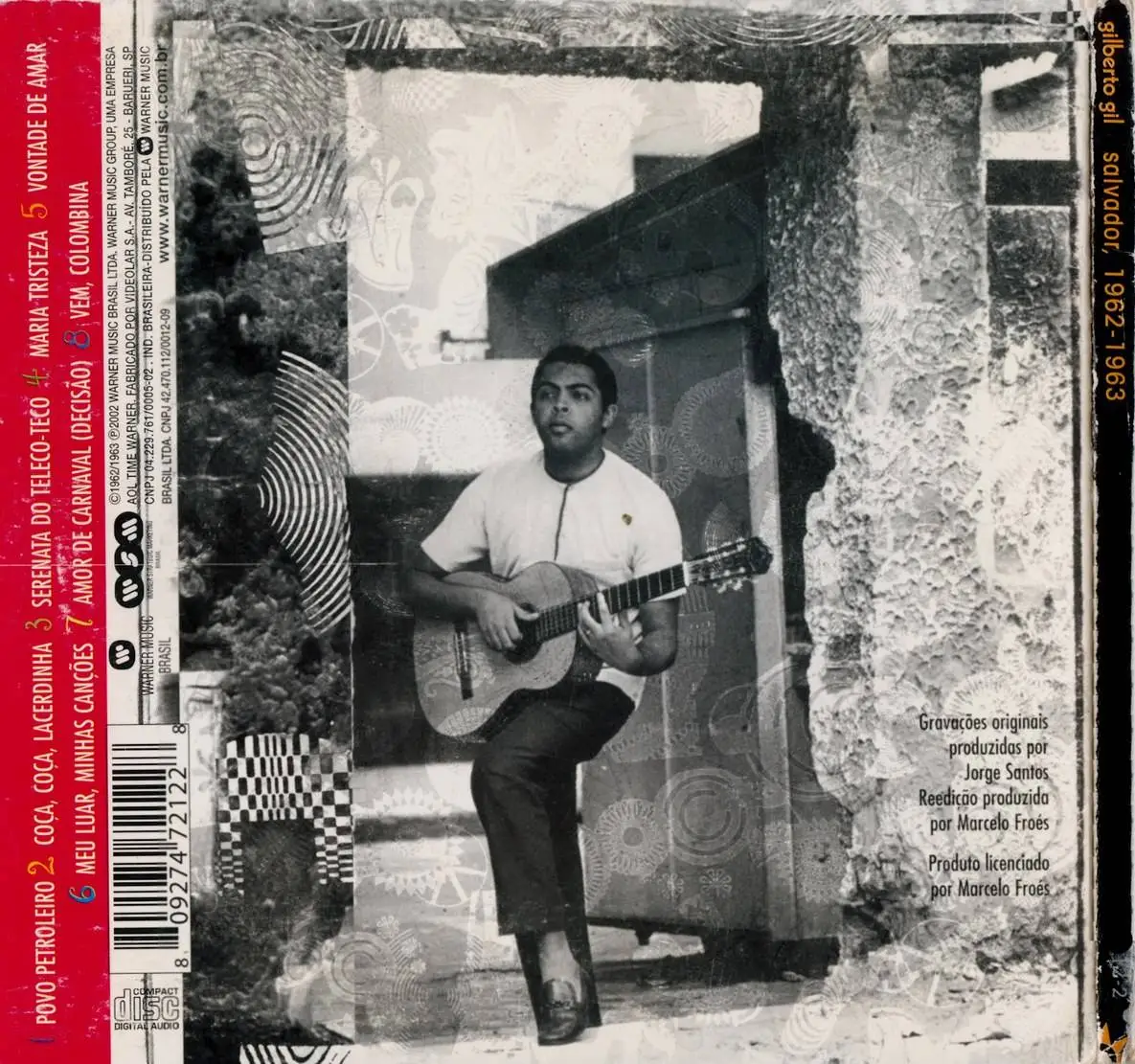 Gilberto Gil - Salvador 1962-1963 (2002) {Warner Music Brasil 092747212-2 rec 1961-1963}