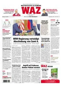 WAZ Westdeutsche Allgemeine Zeitung Essen-Postausgabe - 17. Juli 2018