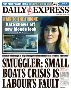 Daily Express (Irish) - 25 August 2025