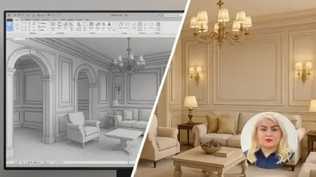 Revit for Interior Design Masterclass + Advanced Rendering