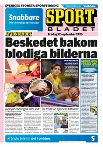 Sportbladet - 12 September 2025