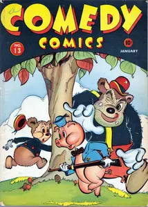 Comedy Comics 1st series 013 1943 Timely c2c