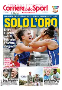 Corriere dello Sport Roma - 5 Agosto 2024