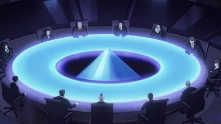 One Punch Man S03E01 Strategy Meeting