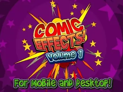 Unity Asset - Comic Effects Volume 1 v1.0