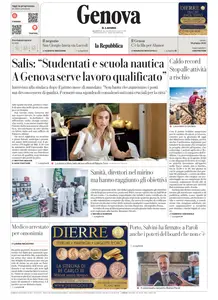 la Repubblica Genova - 28 Giugno 2025