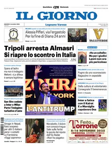 Il Giorno Legnano Varese - 6 Novembre 2025