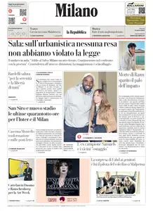 la Repubblica Milano - 11 Marzo 2025