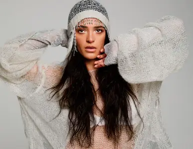 Luna Blaise by Ricardo Abrahao for Harper's Bazaar Taiwan May 2025
