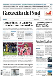 Gazzetta del Sud Reggio Calabria - 1 Giugno 2025