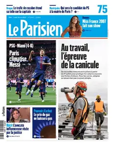 Le Parisien du Lundi 30 Juin 2025