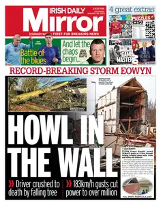 Irish Daily Mirror - 25 January 2025