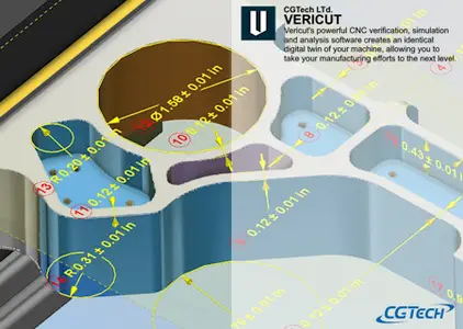 CGTech VERICUT 9.6.1