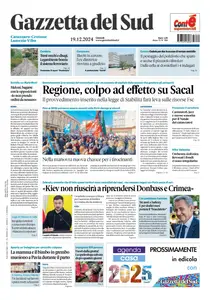 Gazzetta del Sud Catanzaro - 19 Dicembre 2024