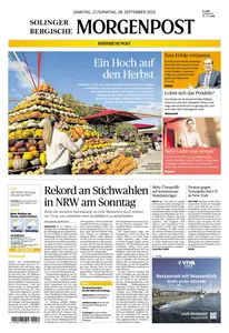 Solinger und Bergische Morgenpost - 27 September 2025