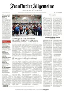 Frankfurter Allgemeine Zeitung - 27 Juli 2024