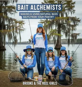 Bass Alchemist: Making & Using Natural Bass Baits From Your Pantry: Brooke & The Reel Girls