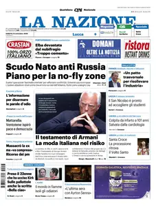 La Nazione Lucca - 13 Settembre 2025