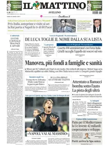 Il Mattino Avellino - 18 Ottobre 2025