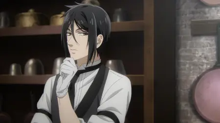 Black Butler S04E11 His Butler Taking Off