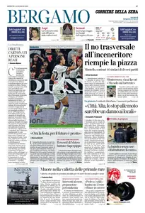 Corriere della Sera Bergamo - 18 Maggio 2025